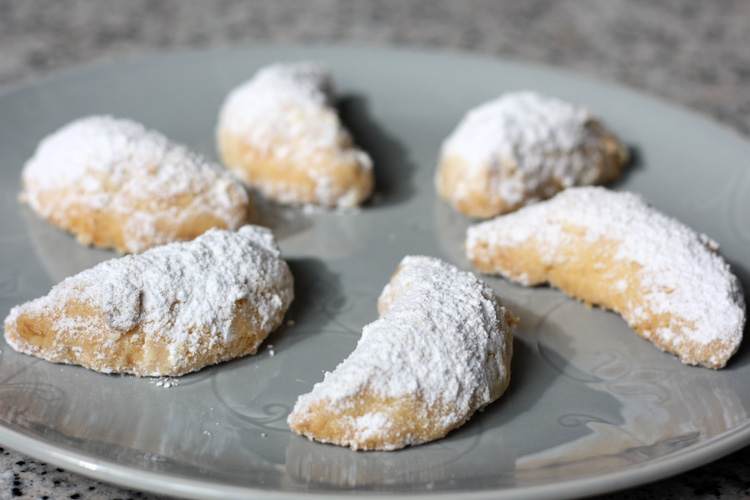 Kourabiedes biscuits grecs