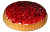 Tarte amandine aux fraises