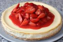 Cheesecake vanille fraises