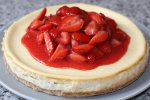 Cheesecake vanille fraises
