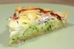 Tarte à la courgette et fromage blanc