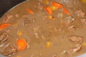 Daube de boeuf au vin blanc