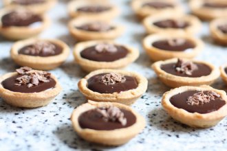 Mini-tartelettes au chocolat