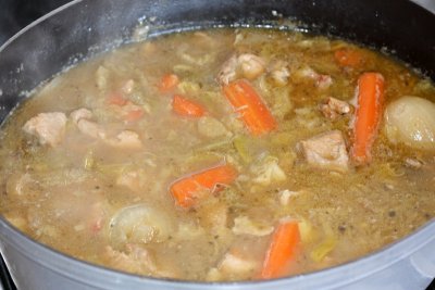 Sauté de porc aux légumes