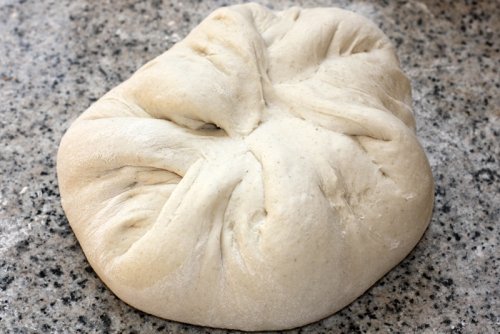 Pâte à pain obtenue après le pétrissage